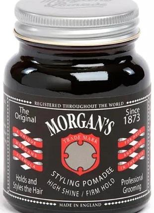 Помада для стилизации morgan's pomade high shine/firm hold 100 г