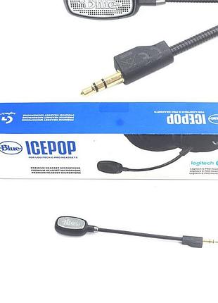 Оригінальний мікрофон для навушників гарнітури logitech g pro x x 2 lightspeed blue icepop g pro blue icepop