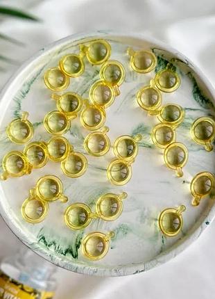 Капсулы для волос sadoer hair care argan oil с маслом марокканского ореха жожоба прополиса кератина 1штука