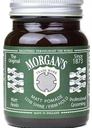 Матовая помада morgans matt pomade low shine/firm hold 100 г