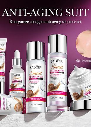 Набор sadoer white truffle luxury rejuvenating six-piece set 6 продуктов
