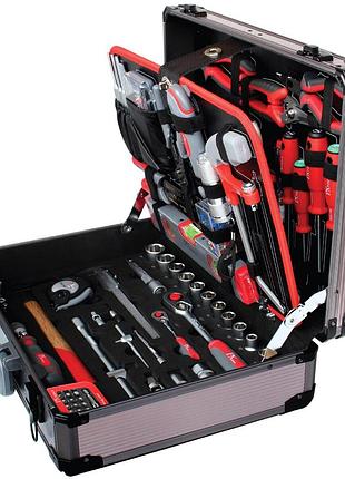 Набір utool u10100px для слюсаря 120 предметів, алюмінієвий кейс, 9 кг 4