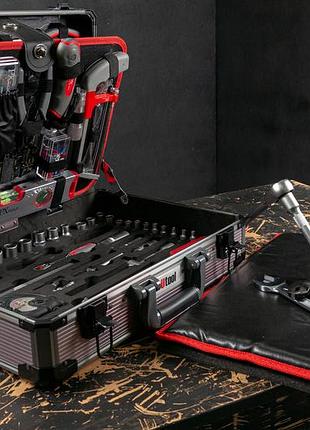 Набір utool u10100px для слюсаря 120 предметів, алюмінієвий кейс, 9 кг 7
