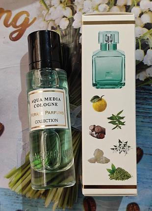 Парфюмированная вода унисекс morale parfums aqua media cologne 30 мл