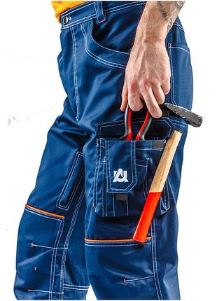 Штаны рабочие защитные мужские антистатик aurum antistat blue рост 182 см спецодежда l