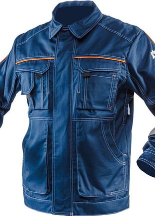Куртка рабочая защитная aurum antistat blue 24 (рост 180 - 190 см) спецодежда l