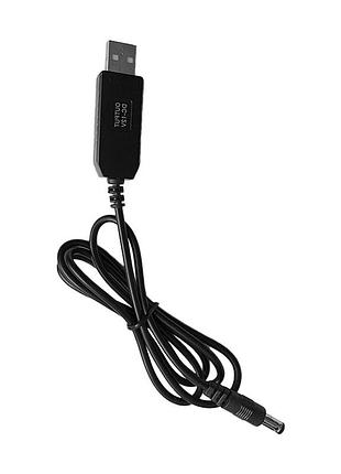 Кабель питания для роутера lesko usb-dc 12v 5.5*2.1 мм от power banka для wifi 55шт