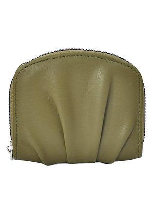 Женский кошелек eastern star c508-1 dark green для купюр карт и монет на молнии повседневный