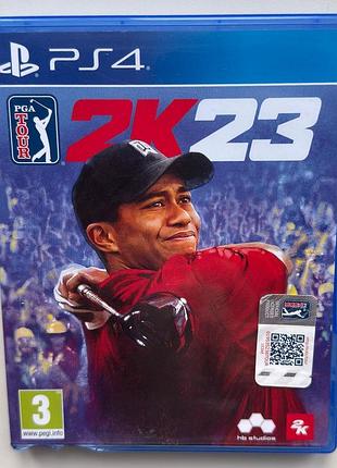 Pga tour 2k23, б/у, английская версия - диск для playstation 4