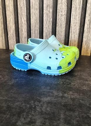 Сабо crocs classic ombre, размер c-5
