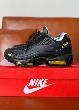 Кроссовки nike air max 95 sp corteiz black tour yellow