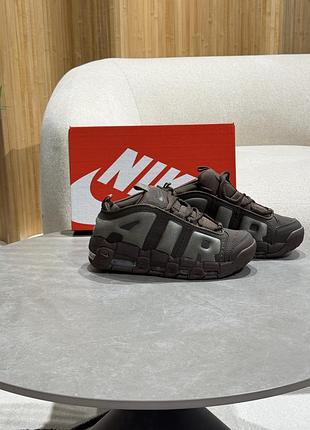 Nike air more uptempo low baroque brown