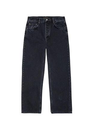 Baggy wide leg джинсы nudie jeans tuff tony y2k винтаж черные высокая талия w29