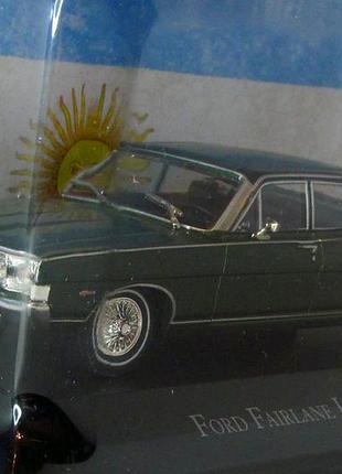 Ford fairlane ltd v8 1969, salvat. 1:43 запечатанный блистер. форд v8 1969