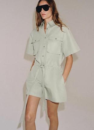Комбінезон сорочка жіночий zara new