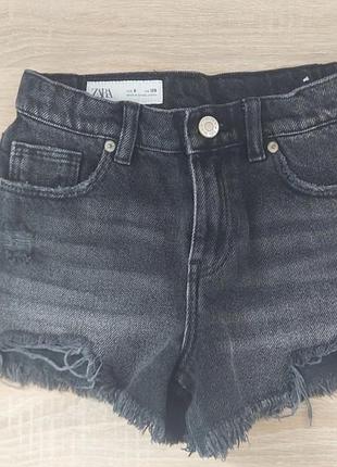 Джинсовые шорты zara p 8