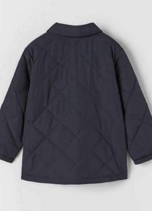 New collection! весняна легенька стьобана куртка zara на хлопчикa. 3