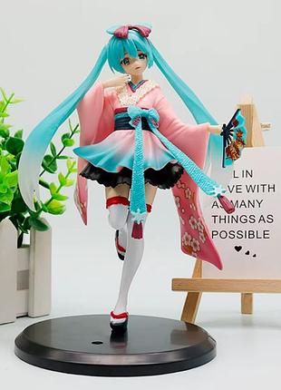 Фигурка статуэтка аниме хацуне мику hatsune miku