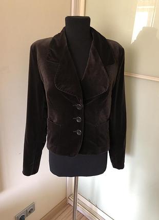 Піджак оксамитовий max mara