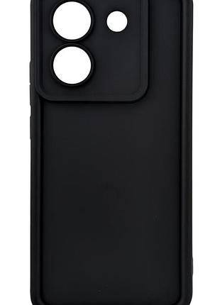 Чехол shock case для телефона poco m7 pro 5g бампер силиконовый черный