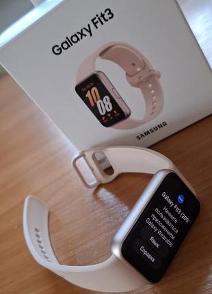 Фитнес-браслет samsung galaxy fit3 pink gold (sm-r390nida)