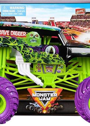Офіційна колекційна модель монстр-трака monster jam grave digger