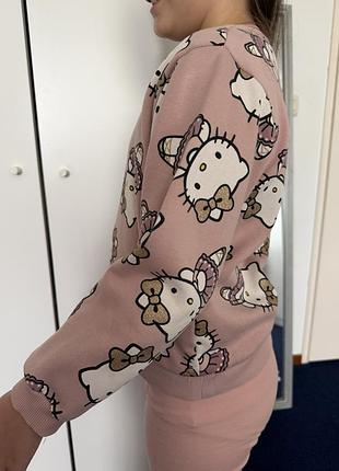 Дитяча тепла кофта hello kitty 4