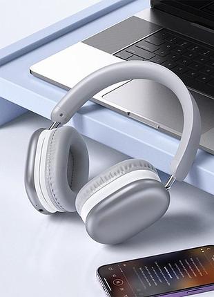 Наушники bluetooth borofone bo27 rhyme для музыки и звонков с поддержкой aux tf-карты 46 часов работы