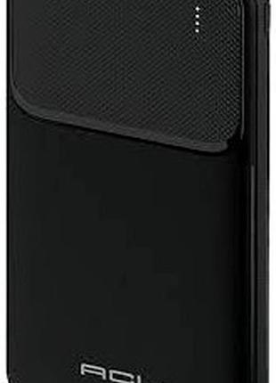 Повербанк 10000mah acl pw-99 аккумулятор для зарядки смартфонов и планшетов в дороге и путешествиях