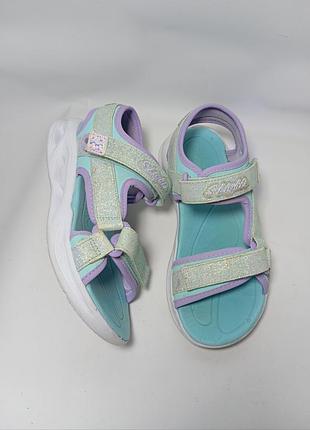 Босоножки skechers, для девочки