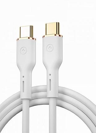 Кабель usb c to c 100w power delivery 1.2м для зарядки и передачи данных совместим со смартфонами и ноутбуками