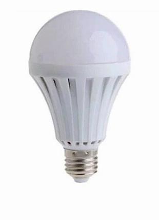 Led лампа 9 вт аккумуляторная для дачи и дома автономная работа до 12 часов яркое освещение