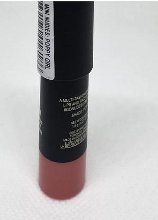 Стік для очей, губ і щік nudestix nudies matte mini  відтінок poppy girl