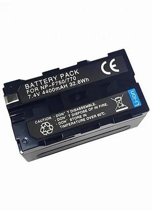 Аккумулятор f750 f770 7.4v 4400mah источник питания для видеосвета профессионалов длительная работа