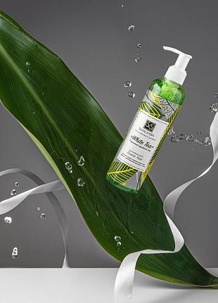 Гель до депиляции и шугаринга с экстрактом белого чая и алое вера тм skinlovespa 250 мл
