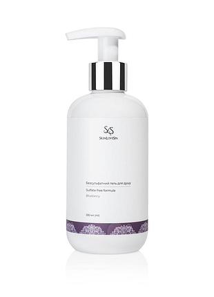 Бессульфатный гель для душа bluberry skinlovespa, 250 м