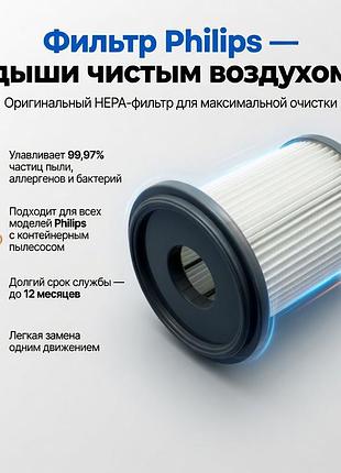 Фильтр пылесоса philips fc8714 цилиндрический
