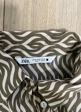 Платье zara хлопковое 4