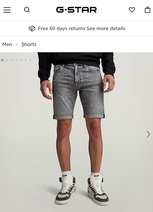 Шорты g star raw 3301 straight, size w28, состояние идеальный, полупояс 38-39, бедра 53 длина 53 ширина штанины 22