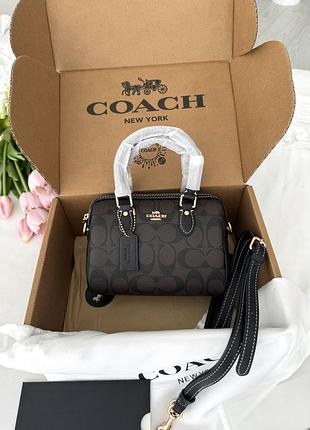 Coach roman black