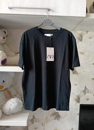 Футболка чорна 134 140 см zara
