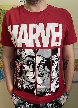 Футболка чоловіча марвел marvel hulk spiderman