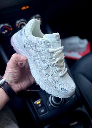 Nike p-6000 бежевые