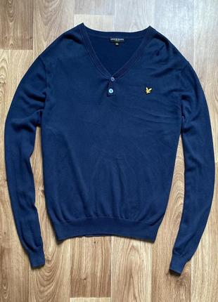Lyle & scott - кофта пуловер мужская размер xl-xxl 2xl