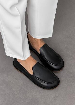 Базовые лоферы barefoot TM️ nikart
цвет: черный, натуральная кожа