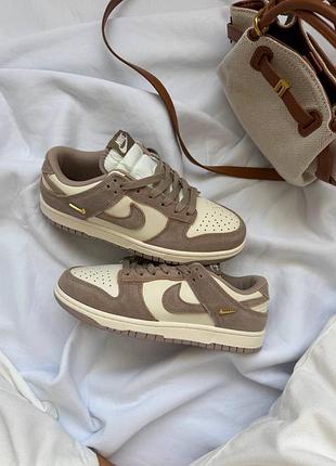 Кросівки nike sb dunk low sail beige