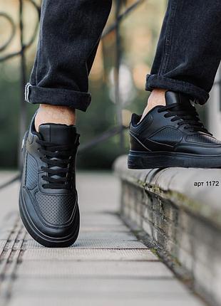 Мужские кроссовки classic full black performation
