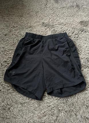 Чоловічі спортивні шорти з вшитими плавками under armour size m