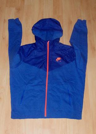 Кофта-худи/ветровка nike windrunner hoodie hybrid jacket zip tech fleece under era original xl-xxl(2xl) толстовка jordan зипка
