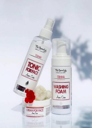 Набор для проблемной и жирной кожи top beauty /антиакне
